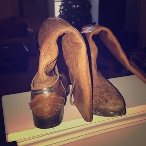 Distressed Frye Company Boots